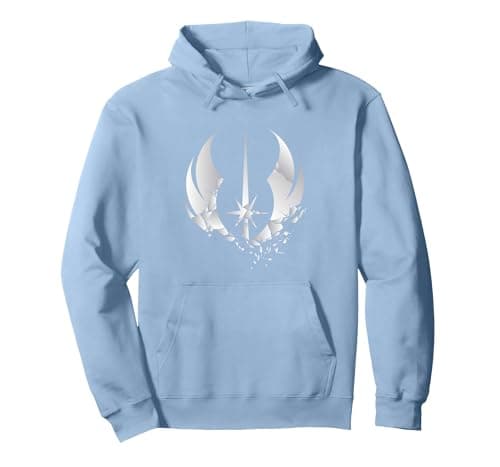 Image of Star Wars Obi-Wan Kenobi Jedi Order Pullover Hoodie, Adult Unisex, Dusty Blue, X-Large