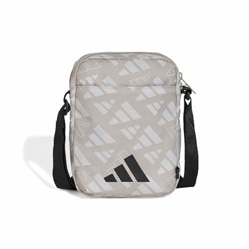 Image of Adidas Bag Organizer, Linear Graphic Organizer, Metal Gray/Black (JX1252)