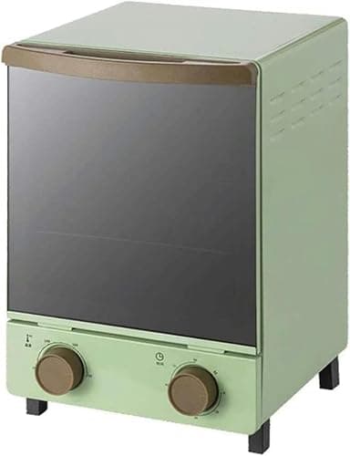 Image of HOTAPEPU CYZJPRVN oven mini oven air fryer oven 12 Liters Retro Mini Vertical Oven Light Quartz Heating Tube Timing Mirror Glass Door Mini Ovens Toaster Oven Air Fryer,