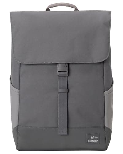 Image of Johnny Urban Backpack Women & Men Dark Grey - Mika - Rucksack with 16 inch Laptop Compartment - Bag for Leisure, School and University - Stylish Daypack - Water-Repellent