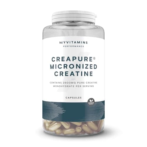 Image of Myprotein The Creatine (Creapure®) | Micronised Creatine Monohydrate Tablets | Pure Creapure® | High Purity | 2800mg Per Serving | 245 Capsules Unflavoured | Premium Creatine Nutritional Supplement