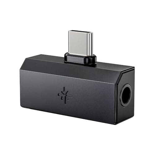 Image of FiiO/Snowsky Tiny Portable DAC & Headphone Amplifier, Hi-Res USB DAC, PEQ Precision Tuning, PCM 384kHz/DSD256 Decoding, App/Web Control, Durable Metal Housing (Tiny B Black)