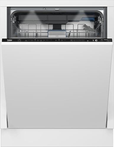 Image of Beko Fully Integrated Standard Dishwasher - Black with Sliding Door Kit - C Rated