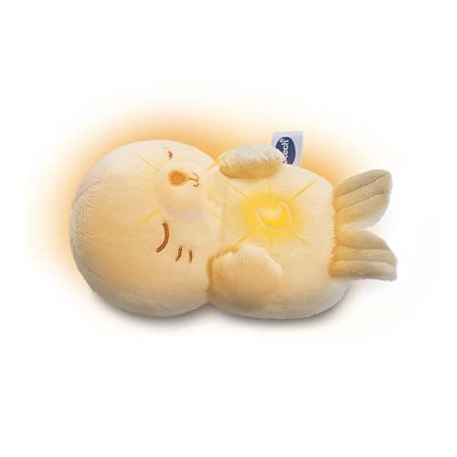 Image of VTech Calming Lights Otter, Soothing Light & Sounds, Plush Otter with Music & Lights, Sensory Development, Gift for All Ages from 0+ Years, English Version