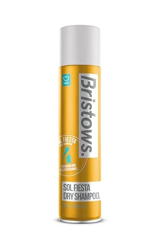 Image of Bristows Sol Fiesta Dry Shampoo, Salted Caramel and Pistachio Fragrance, Refreshes Hair Between Washes, Absorbs Excess Oil Without Drying Out Hair and Scalp, Vegan Friendly, 200 ml