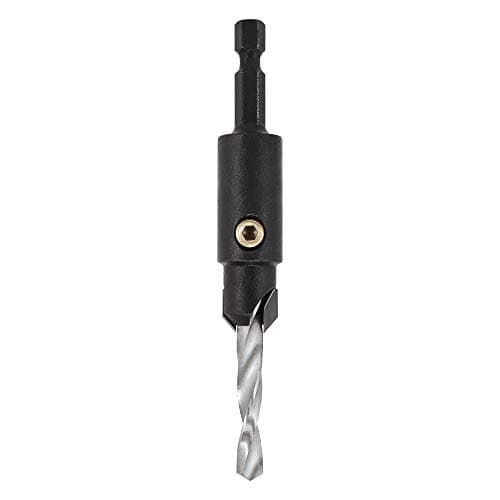 Image of Trend Snappy 12.7mm TCT Countersink with 6mm HSS Drill, Adjustable Length, Quick Release System, SNAP/CS/6MMTC