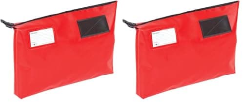 Image of GoSecure Mailing Pouch 470x336mm Red GP2R (Pack of 2)