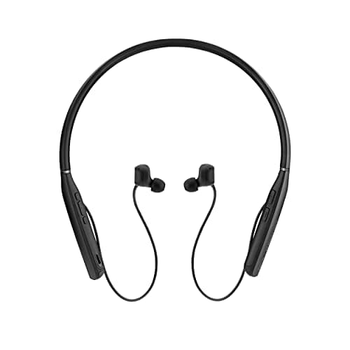 Image of EPOS I SENNHEISER ADAPT 460 - Earphones with mic - in-ear - neckband - Bluetooth - wireless - active noise cancelling - black with silver
