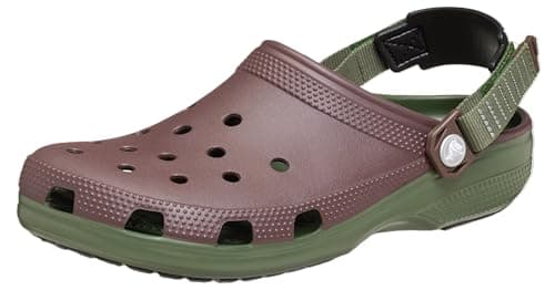Image of Crocs, Unisex Adult, Classic Turbo Clog, Coffee, 5 UK Men/ 6 UK Women