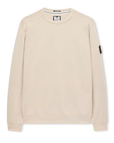 Image of Weekend Offender Thunder Crew With Parachute Sweatshirt Bindi Calcium (UK, Alpha, M, Regular, Regular) White
