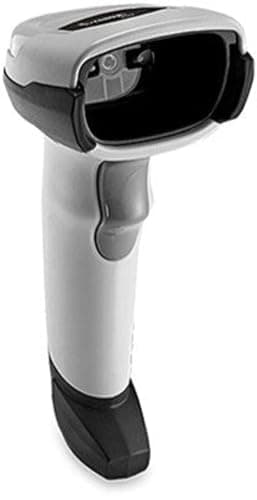 Image of Zebra DS2208-SR6U2100AZW Scanner, DS2208-SR, DS2208-SR00006ZZWW, Shielded USB Cable, CBA-U21-S07ZBR, White