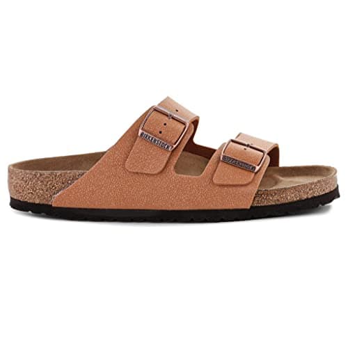 Image of BIRKENSTOCK Unisex Arizona Soft Footbed Pecan Nubuck 42 R EU Women's 11-11.5 US/Men's 9-9.5 US, Pecan, 42/44 EU