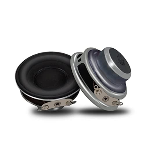 Image of 2 Pieces 40mm 4Ohm 5W Full Range Audio Mini Speakers, Loudspeaker for DIY, 16 Core