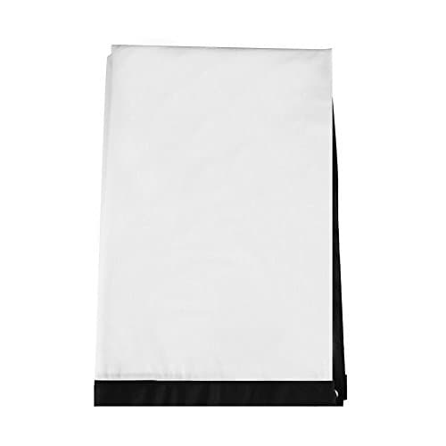 Image of Yosoo Health Gear Projector Screen Sheet 16:9, Rear Projection Screen Portable Foldable Non-crease White Projector Curtain Projection Screen Curtain(120 Inch)