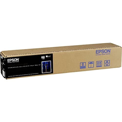 Image of Epson C13S041847 Premier Art Water Resistant Canvas, 60.96 cm x 12.19 m