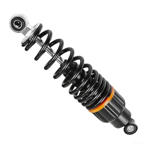 Image of Honseadek Electric Bike Rear Shock Absorber, E Scooter Suspension Spring Pair, Thickened Steel Cushioning For 25cm 27cm 29cm 31cm Damper, E Bicycle Rear Fork Motorcycle Modified Black(27cm)