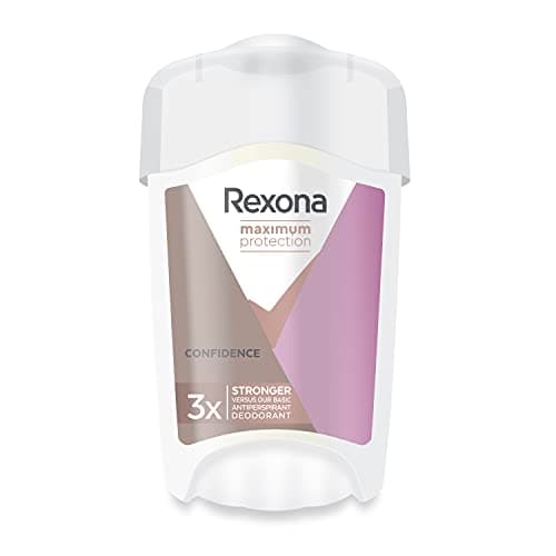 Image of Rexona Maximum Protection Deodorant Cream Confidence Anti-Transpirant - 3x Stronger Against Stress 96h, 45 ml