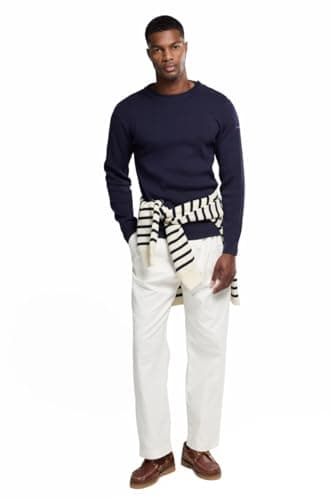 Image of Armor Lux, Men's Groix Sailor Jumper, Azul (300 Ship 300 Ship), Medium