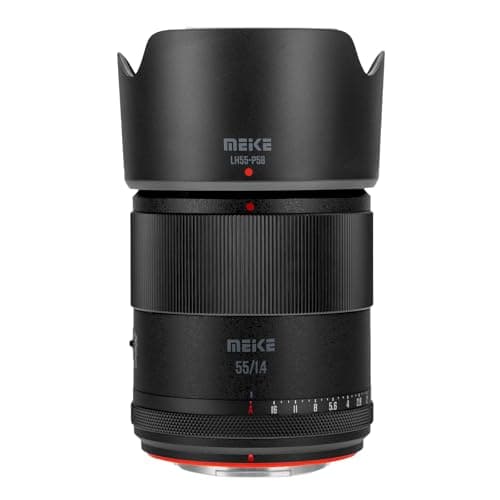 Image of Meike 55mm F1.4 Standard Aperture APS-C AF STM(Stepping Motor) Lens Auto Focus Prime Portrait Lenses for Fujifile X Mount Mirrorless Cameras XT2 XT4 XT10 XT20 XT30 X-A2 X30 X70 X-S10