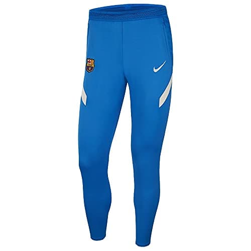 Image of NIKE 2021-2022 Barcelona Training Pants (Blue)