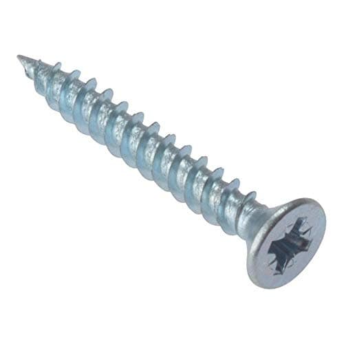 Image of ForgeFix General-Purpose Twin Thread Screws | 1 1/4" x 6 | Zinc Plated | Box 200
