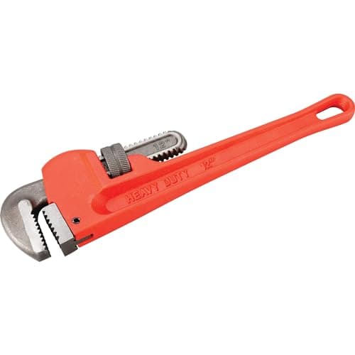 Image of Performance Tool W1133-12B Heavy-Duty Adjustable Straight Pipe Wrench, 12-inch