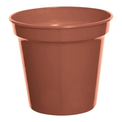 Image of SOTL® 17.8cm Whitefurze Garden Pot Terracotta Strong Durable Indoor/Outdoor Plastic Garden Flower Plant Pot Cultivation Vegetable And Flowering Plants Gardening (7")