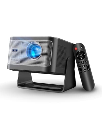 Image of Magcubic Mini Projector 4K 8K 1080P Supported, Smart Projector with Android 14,WiFi 6 Bluetooth 5.4, 600 ANSI, Autofocus,12W Speaker, 180° Rotation Portable Handy Heimkino Home Outdoor HY350max