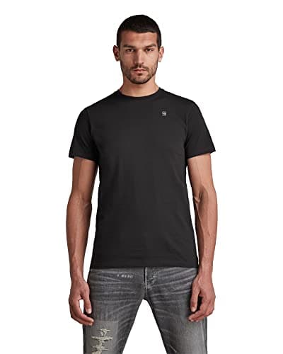 Image of G-STAR Men's Base T-Shirt, Black (dk black D16411-336-6484), L