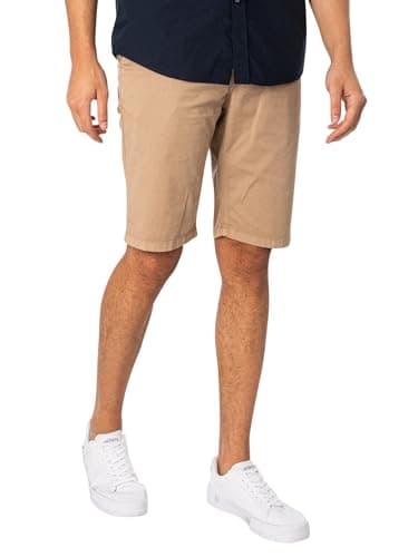 Image of Lyle & Scott Men's Anfield Chino Shorts, Beige, 30W