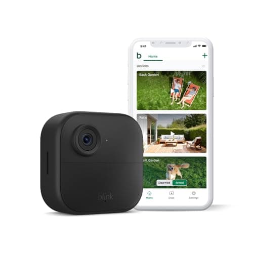 Image of Blink Outdoor 4 camera – Wireless HD smart security camera, two-year battery life, enhanced motion detection, works with Alexa - Add-on camera only - IP65