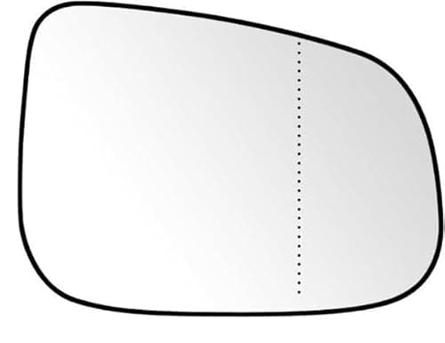 Image of LT2CP Heated Wing Mirror Glass Right Driver Side for Volvo C70 II, V40, V50, V60, V70, C30, S40 II, S80 II, S60 II, Jaguar XE, XF, XF SPORTBRAKE, XJ, XK Coupe, VANDEN PLAS/SUPER V8