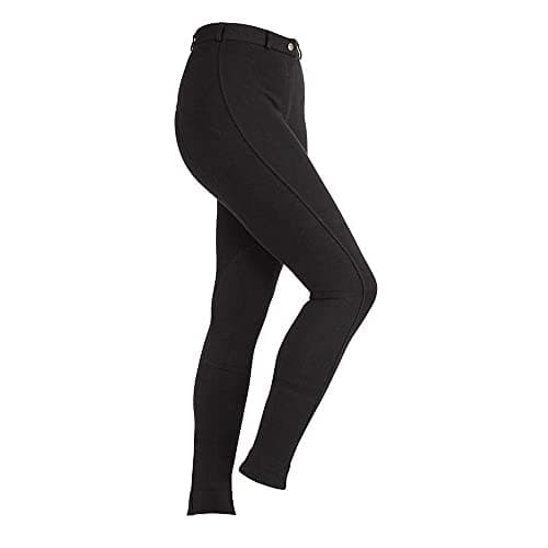 Image of Shires Wessex Riding Jodhpurs in Black - Maids/Childs 11/12 yrs, Black