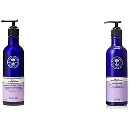Image of Neal’s Yard Remedies Cirtus Hand Lotion & Hand Wash| Organic Hand Lotion and Wash with Orange, Lemon and Grapefruit Essential Oils |Vegan Wash & Lotion Made with Organic Ingredients | 2x200ml