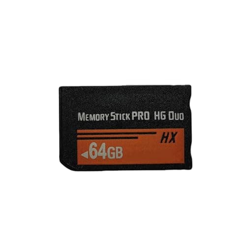 Image of SHEAWA Memory Stick MS Pro Duo Memory Card for Sony 8GB 16GB 32GB 64GB PSP and Cybershot Camera (64GB)