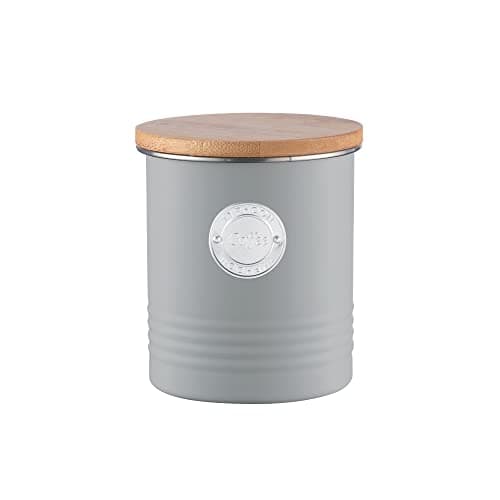 Image of Typhoon Living Grey Coffee Storage Canister 1 Litre