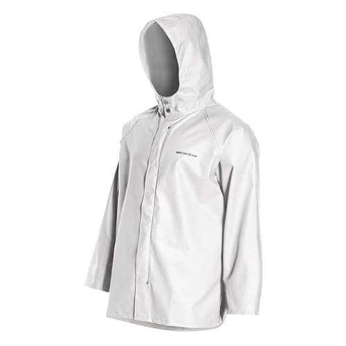 Image of Grundens SH300 Men's Shoreman Hooded Jacket 300 - White - X-Small