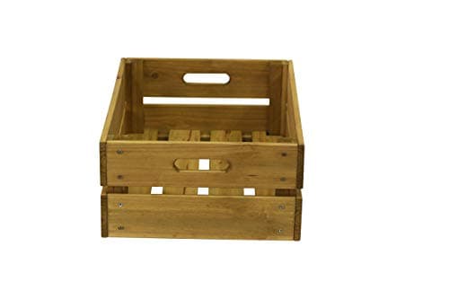 Image of VegTrug Wooden Crate - Natural