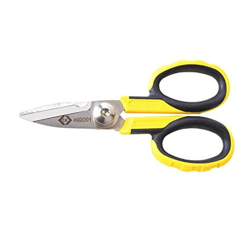 Image of Best Price Square SCISSORS ELECTRICIAN'S BPSCA 492001 - TL10825 By CK TOOLS