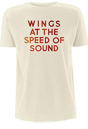 Image of Paul McCartney Wings at The Speed of Sound Official Tee T-Shirt Mens Unisex (X-Large)