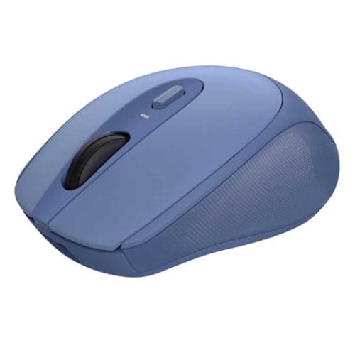 Image of Trust Zaya Rechargeable Wireless Mouse for Laptop, 800-1600 DPI, RF 2.4GHz, Storable USB Micro Receiver, For Left and Right Hand Users, Compact Optical Computer Mouse for PC, Mac, Home Office - Blue