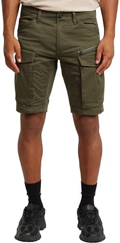 Image of G-Star Men's Rovic Zip Regular Shorts, Grey (gs grey D26214-5126-1260), 34