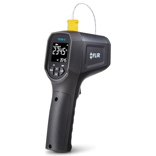Image of FLIR TG56-2 Infrared Spot Thermometer with Digital Readout: For Non-Contact Temperature Measurements up to 2,372 Degrees F