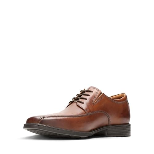 Image of Clarks Men's Tilden Walk Oxford, Dark Tan Lea, 9 UK