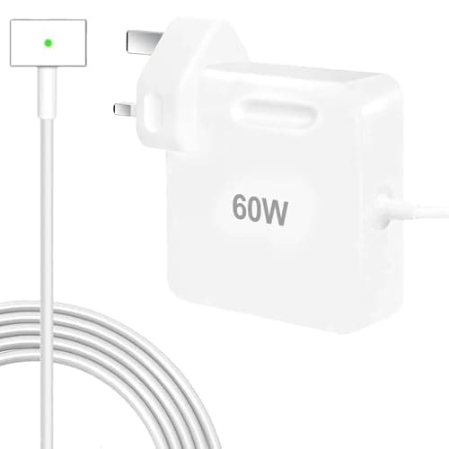 Image of For 60W T-Tip Mac Book Pro Charger, Compatible with Mac Book Pro Charger/Mac Book Air Charger, Suitable for 11-inch and 13-inch Mac Book Air/Pro (2012-2017), A1502, A1425, A1435, A1465, A1466 models