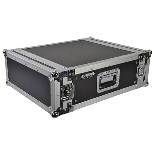 Image of 19" 4U Rack Flight Case 520mm Deep Removable Lids, Strong Ply Construction