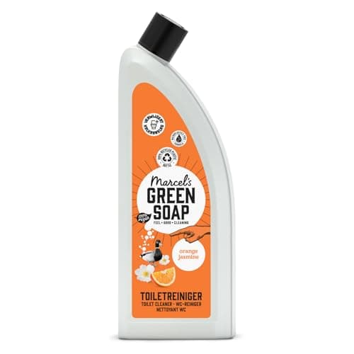 Image of Marcel's Green Soap - Toilet Cleaner Orange & Jasmine - Microplastic-free formula - Vegan - 100% recycled plastic bottle - 750 ml