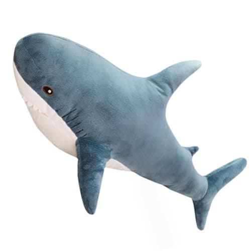 Image of OUKEYI Shark Stuffed Animal Toy,Plush Shark Toys,Stuffed Animal Hugging Pillow,Soft Cushion Pillow for Home Decoration Kids Gift (24inch)