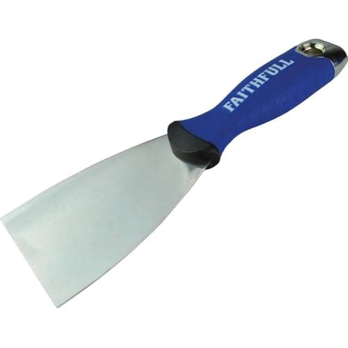 Image of Faithfull FAISGFK75ME Soft-Grip Filling Knife 75 mm