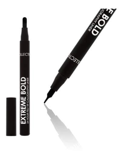 Image of Collection Extreme Bold 24h Felt Tip Calligraphy Liner 01 Black